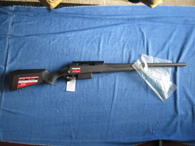 Savage 212 3″ Bolt Action Slug Gun.