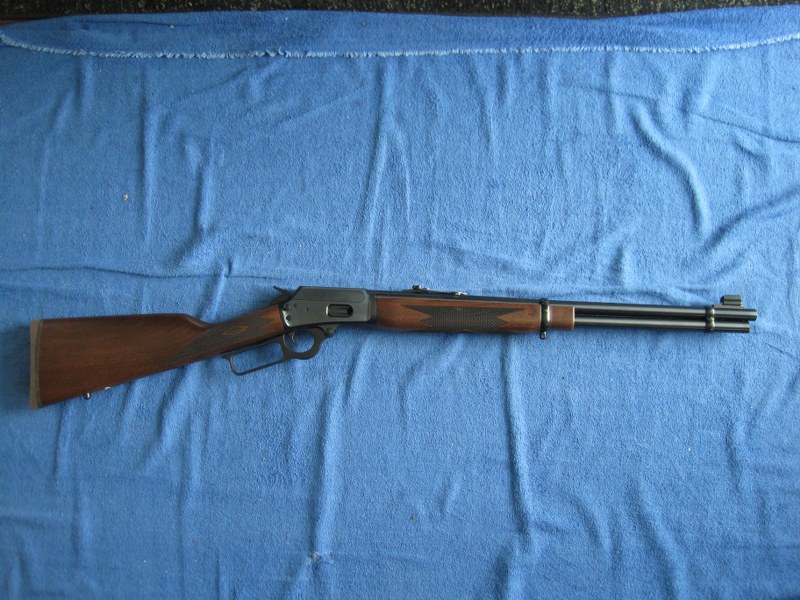 Marlin 1894 in 44 REM. Lever action.