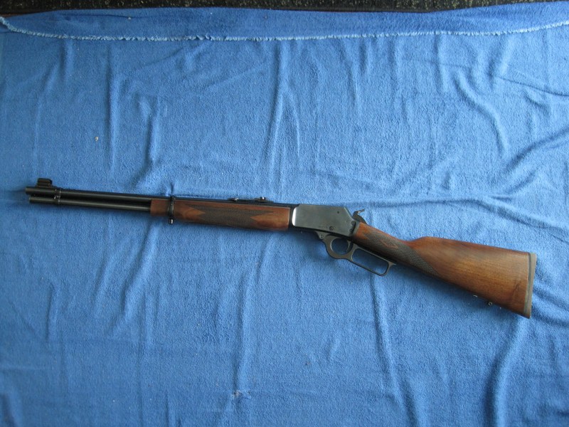 Marlin 1894 in 44 REM. Lever action.