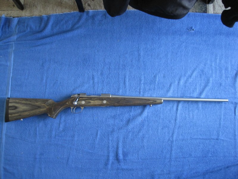 Sako 85 SM Grey Wolf Hunter Laminated Stainless