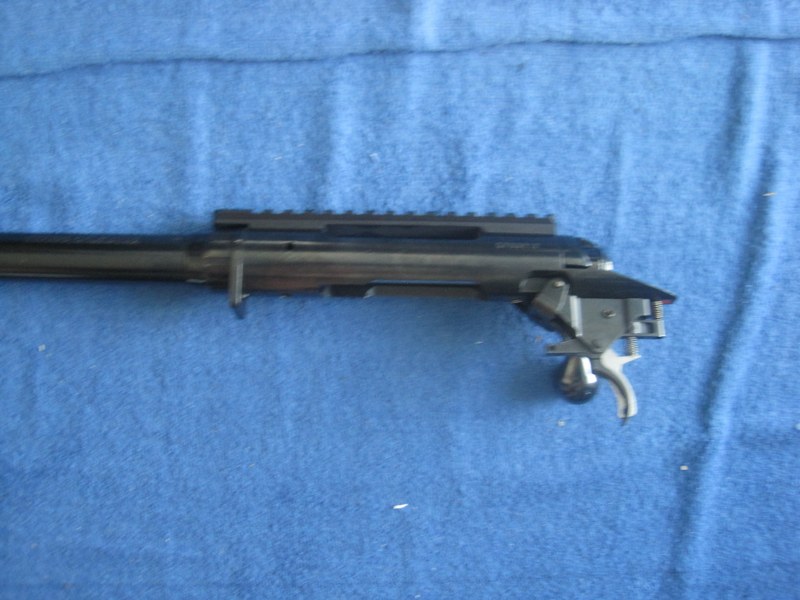 Savage model 12 26 inch heavy barrel caliber 22-250 bolt barreled action.