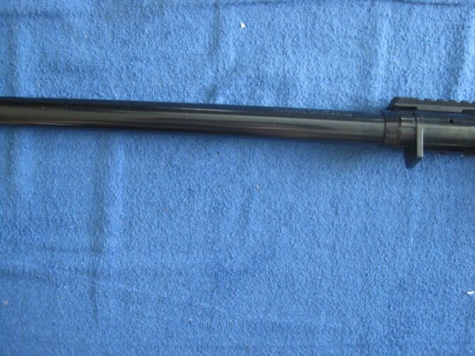 Savage model 12 26 inch heavy barrel caliber 22-250 bolt barreled action.