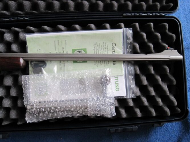 Heym SR30 High Performance Precision rifle Classic Premium In .300 Win Magnum Stainless steel.