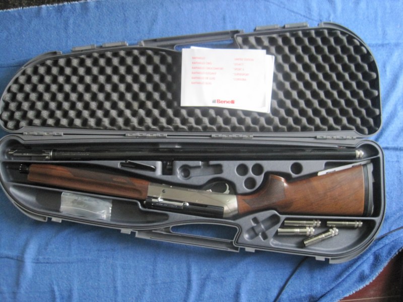 Benelli Sport II Silver Shotgun 12 Ga.