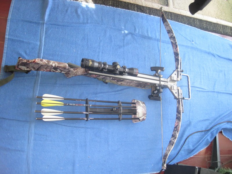 Excalibur Phoenix Crossbow with Excalibur illuminated scope.