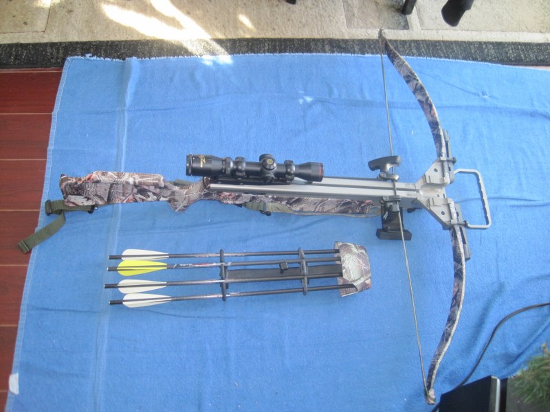Excalibur Phoenix Crossbow with Excalibur illuminated scope.