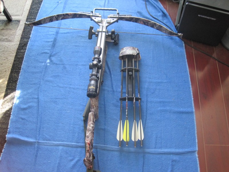 Excalibur Phoenix Crossbow with Excalibur illuminated scope.