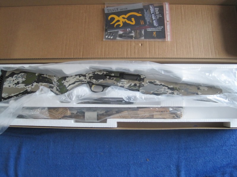 Browning Silver Rifled Deer Ovix camo Semi-Auto Shotgun