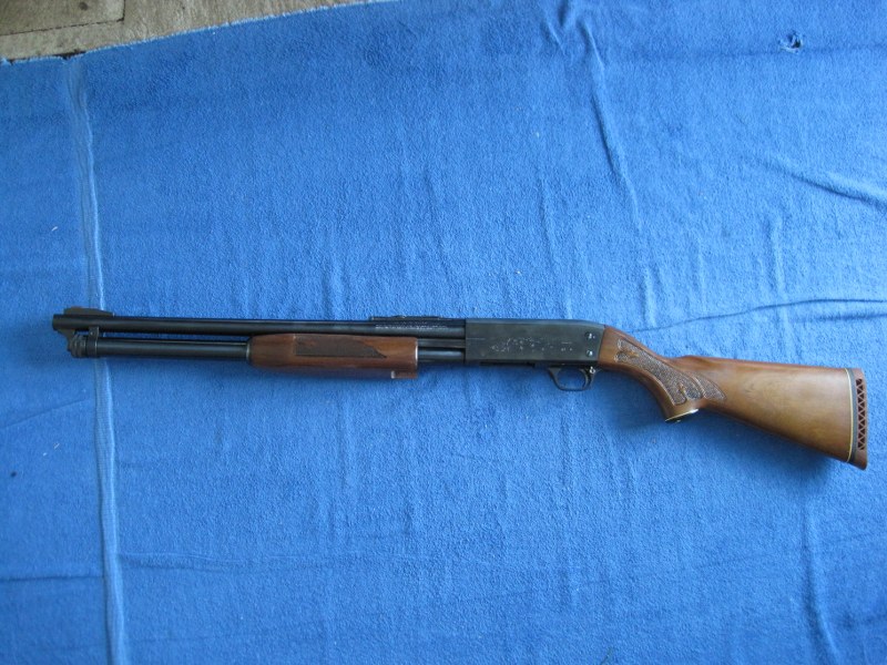 Ithaca Model 37 D.S. Police Special 12Ga pump shotgun.