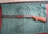 Ithaca M-87 D.S. Police Special Pump action shotgun.