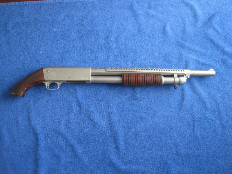 Panzer Arms Model PA37 12 GA. pump-action shotgun.