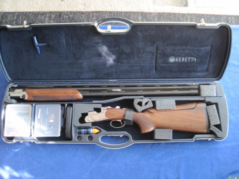 Beretta 694 Trap DTL 12Ga B-FAST Over/Under Shotgun.