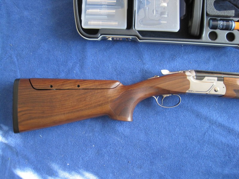 Beretta 694 Trap DTL 12Ga B-FAST Over/Under Shotgun.