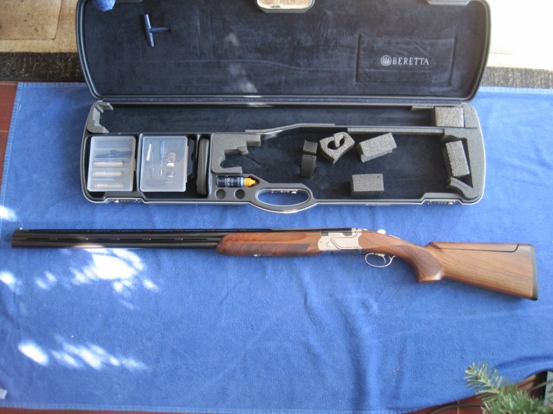 Beretta 694 Trap DTL 12Ga B-FAST Over/Under Shotgun.