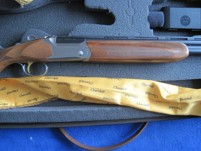 Churchill 828 Silver O&U Shotgun 2¾” 28 Ga