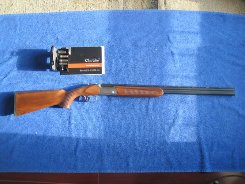 Churchill 828 Silver O&U Shotgun 2¾” 28 Ga
