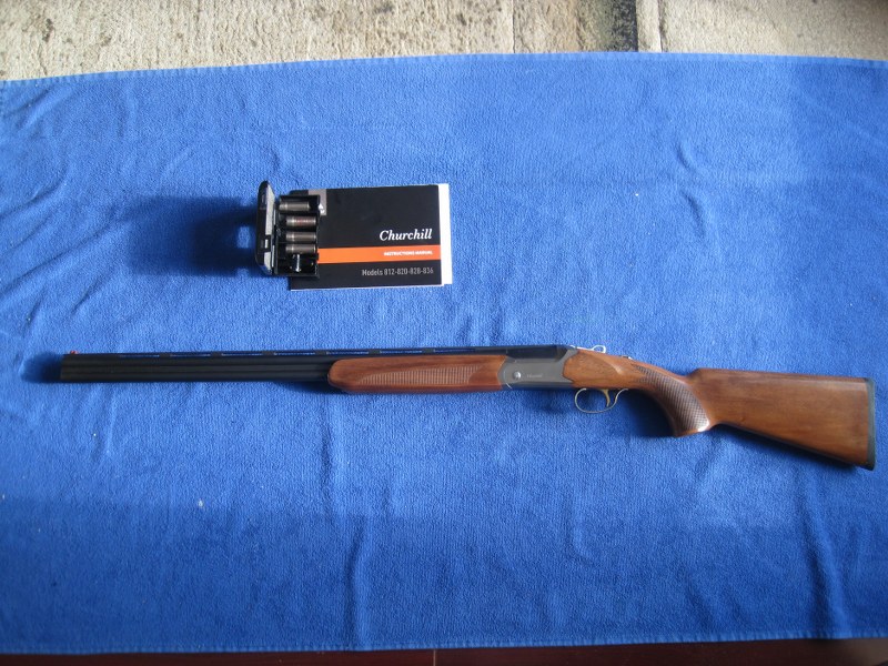 Churchill 828 Silver O&U Shotgun 2¾” 28 Ga