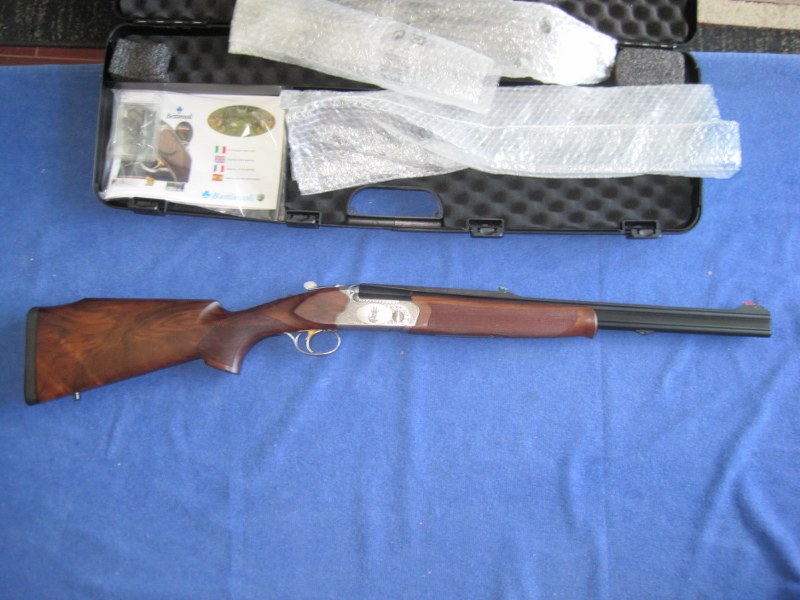 Bettinsoli Over/Under Double Express Rifle 30-06.