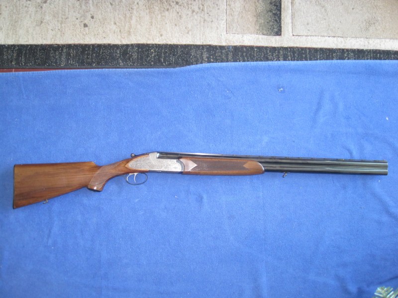Breda Model B-4, 12 GA. over/under shotgun.