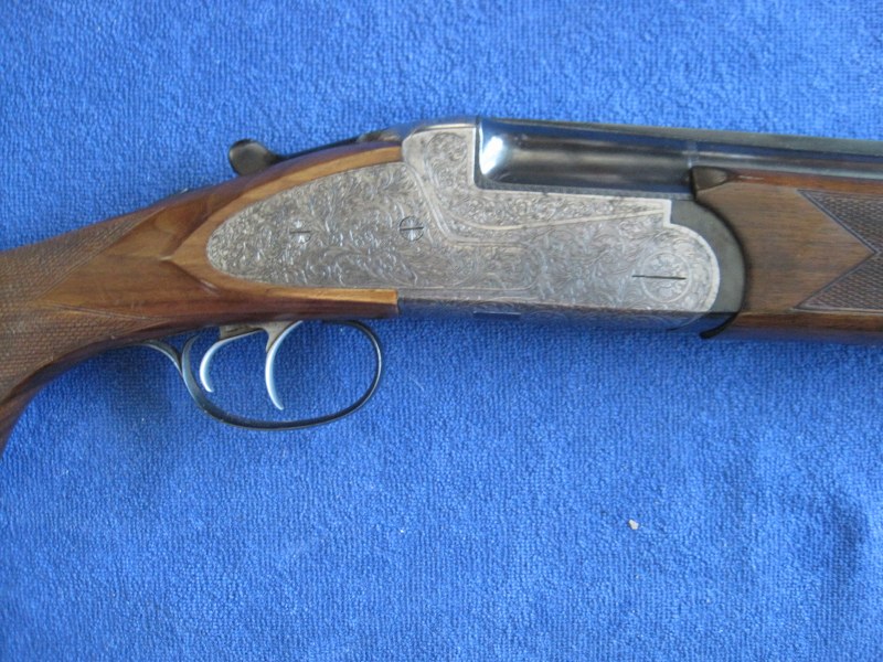 Breda Model B-4, 12 GA. over/under shotgun.