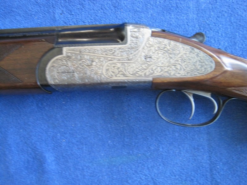 Breda Model B-4, 12 GA. over/under shotgun.