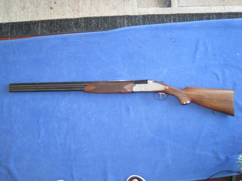 Breda Model B-4, 12 GA. over/under shotgun.