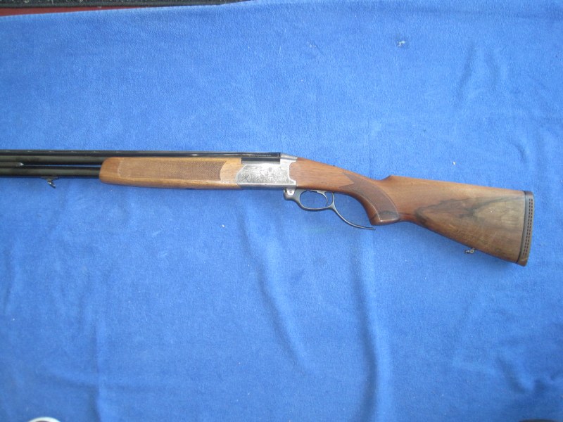 Angelo Zoli Apache 12 GA. Lever Action Over/Under shotgun.