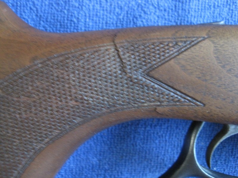 Angelo Zoli Apache 12 GA. Lever Action Over/Under shotgun.