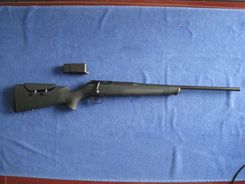 Blaser R8 Professional 30-06 straight-pull bolt action.