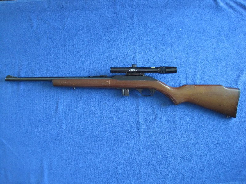 Marlin Model 70HC .22 LR semi-automatic rifle.