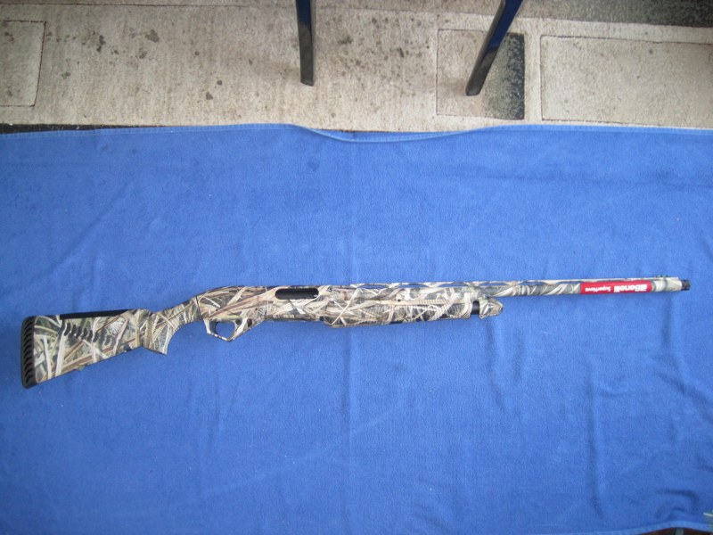 Benelli Super Nova Mossy Oak Shadow 12 Gauge shotgun.